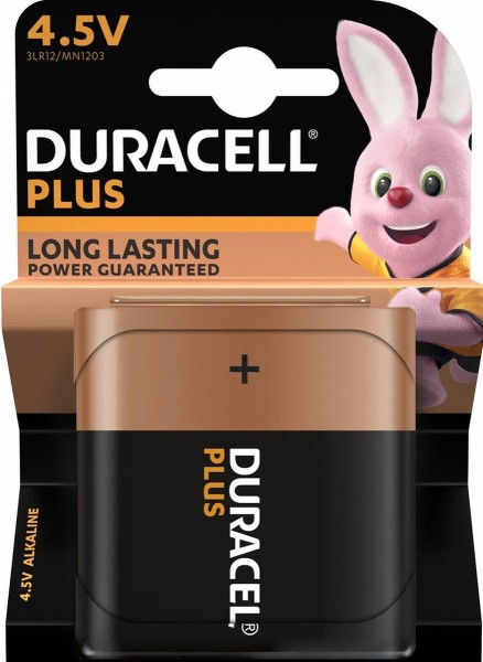 Duracell Plus 3LR12 4.5V block battery MN 1203 (1 blister)