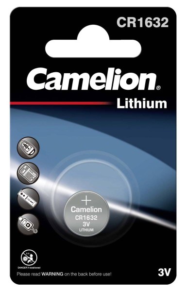 Camelion CR1632 lithium button cell (1 blister)