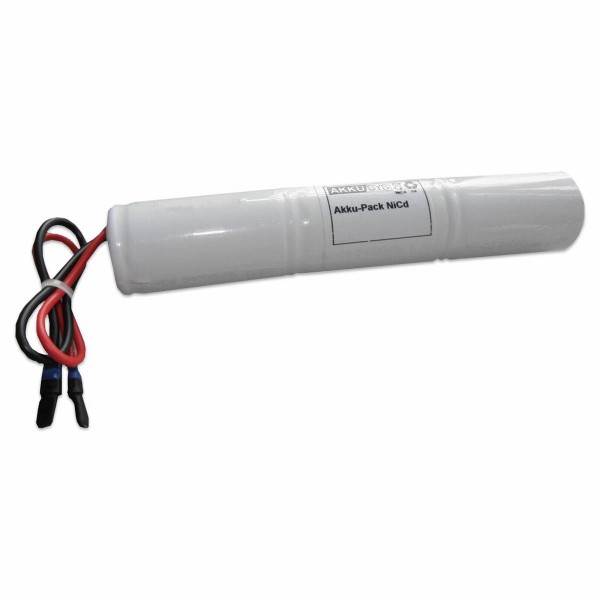 Battery pack 3.6V 2500mAh rod NiCd L3x1 3xC-high temperature cells / cables