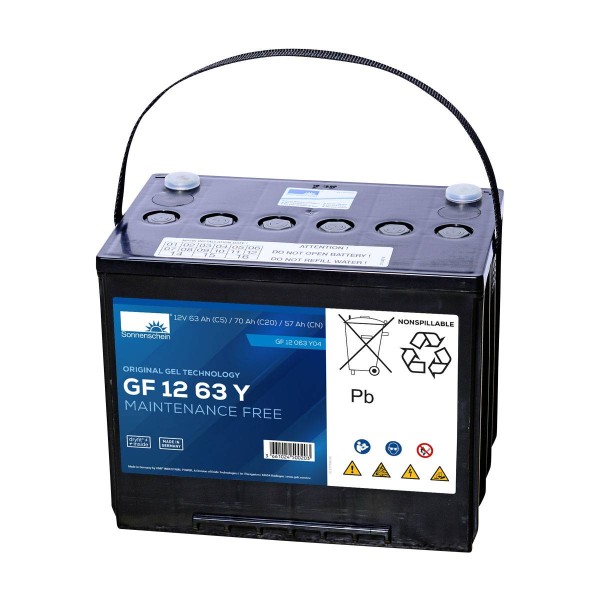 Exide Sonnenschein GF 12 063 Y O dryfit lead gel traction battery 12V 63Ah (C5) VRLA