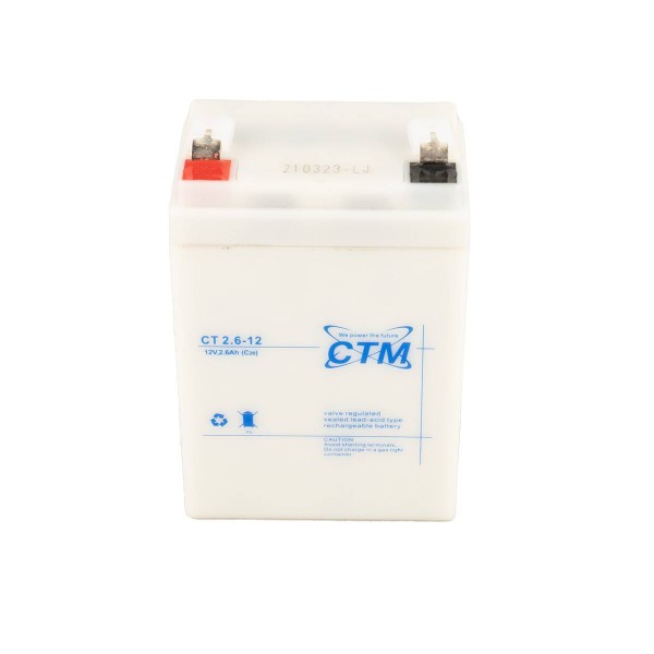 CTM AGM lead battery CT 2.6-12 12V 2.6 Ah