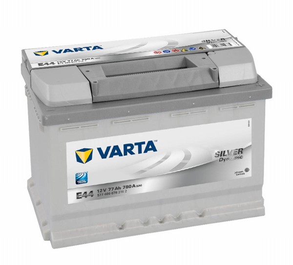 Varta SILVER Dynamic 577 400 078 3162 E44 12Volt 77Ah 780A/EN car battery