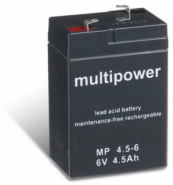 Multipower MP4,5-6 / 6V 4,5Ah lead battery AGM