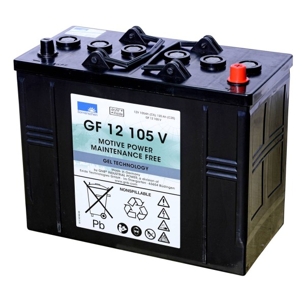 traction battery 12V 105Ah lead gel for Kärcher cleaning machines