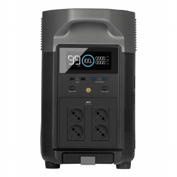 EcoFlow DELTA Pro 3600Wh Portable Powerstation inkl. Tasche