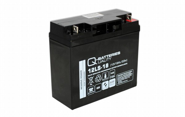 Replacement battery for Best Power Ferrups 500VA / brand battery with VdS