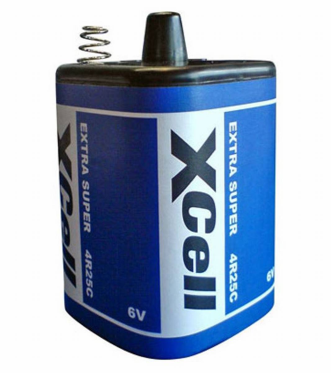 XCell 4R25 6V Blockbatterie 9,5Ah Zink-Kohle (lose