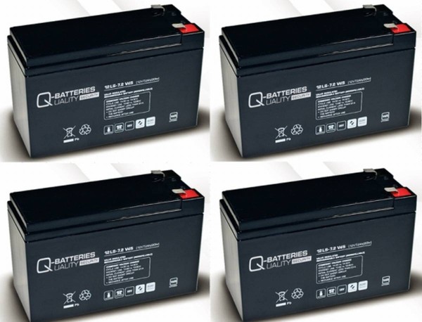 Replacement battery for APC Smart-UPS SU1000RMI2U RBC23 RBC 23 / brand battery with VdS