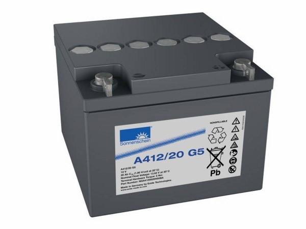 Exide Sonnenschein A412/20 G5 12V 20Ah dryfit lead-gel battery VRLA