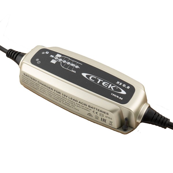 CTEK XS 0.8 Battery charger for lead battery 12V 800mA charging current high frequency battery char