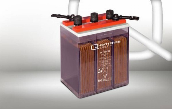 Q-Batteries 12V 1 OGi 25 33Ah (C10) stationäre OGi-Batterie mit flüssigem Elektrolyt