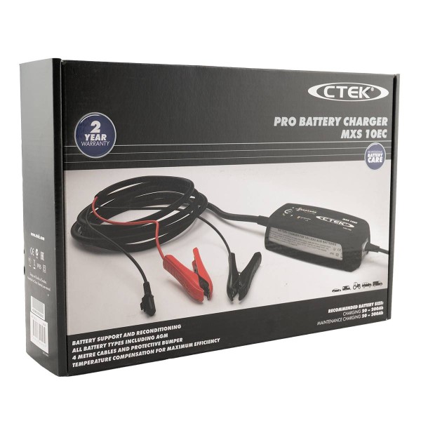 CTEK MXS 10EC EU charger 12V AGM battery