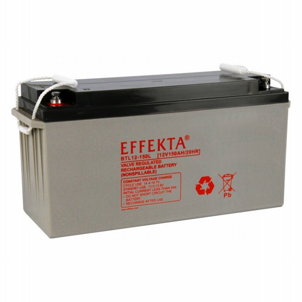 Effekta BTL 12-150 12V 150Ah lead battery / lead fleece battery AGM VRLA