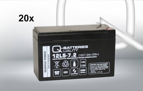 Replacement battery for Best Power B610 6000VA / brand battery with VdS