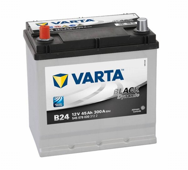 Varta BLACK Dynamic 545 079 030 3122 B24 12Volt 45Ah 300A/EN car battery