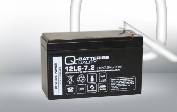 Replacement battery for AdPos Micro 550 / brand battery with VdS