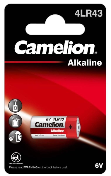 Camelion 4LR43 alkaline manganese battery (1 blisters)