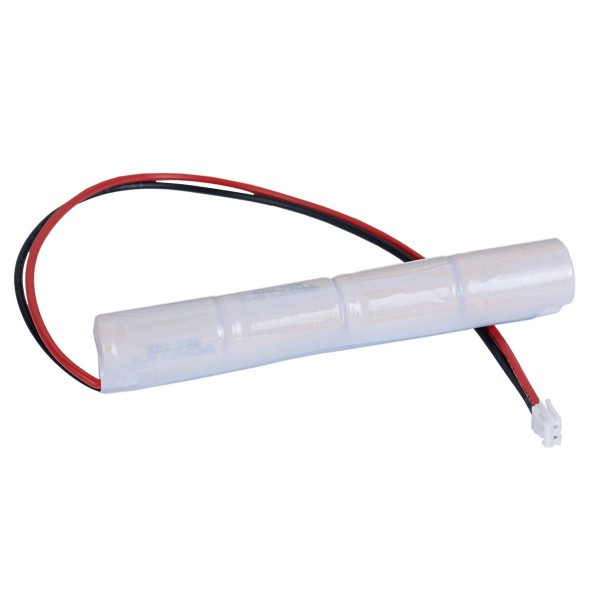 Battery pack 4.8V 600mAh NiMH Xcell 1/2AA L4x1 with cable JST EHR-02 connector – 2pin rt/sw