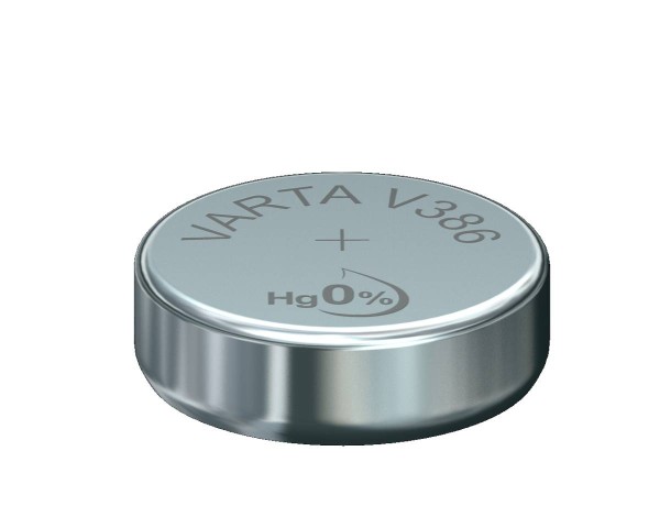 Varta Watch V386 SR43 1.55 V Watch battery high drain 115mAh (1 blister)
