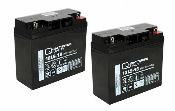 Replacement battery for Best Power Fortress I LI 1420VA / brand battery with VdS