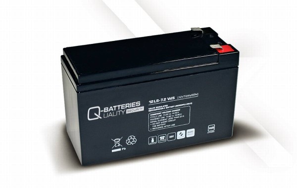 Replacement battery for APC Back-UPS CS BK350EI RBC2 RBC 2 / brand battery with VdS