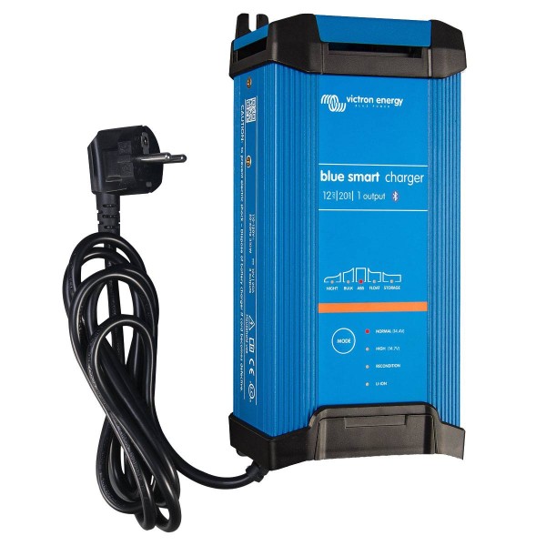 Victron IP22 12/20 (1) Blue Smart charger for lead and lithium batteries