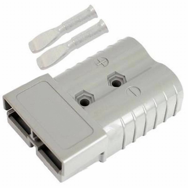 Rema SR flat plug 350A grey, plug incl. 2 main contacts, 36V, 70mm²
