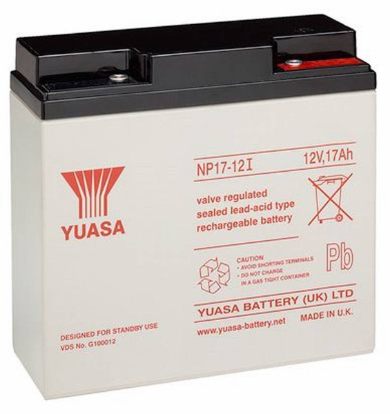 Yuasa NP17-12I 17Ah 12V Lead acid battery NP 17-12I VdS Approval