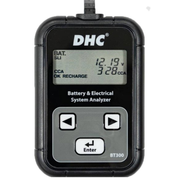 DHC BT300 digital battery tester for 12V car batteries