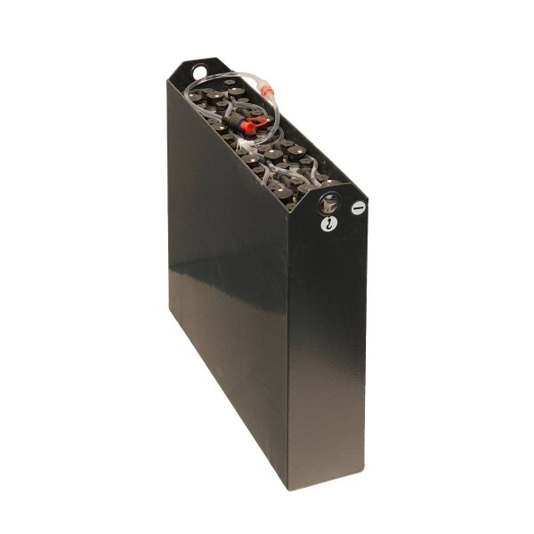 Q-Batteries 24V Gabelstaplerbatterie 2 PzB 150 Ah (660 * 146 * 590mm L/B/H) Trog 57034165 inkl. Aqua