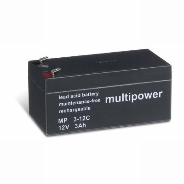 Multipower MP3-12C / 12V 3Ah lead acid battery Cycle type