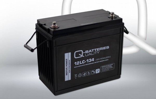 Q-Batteries 12LC-134 / 12V - 143Ah lead accumulator cycle type AGM - Deep Cycle VRLA