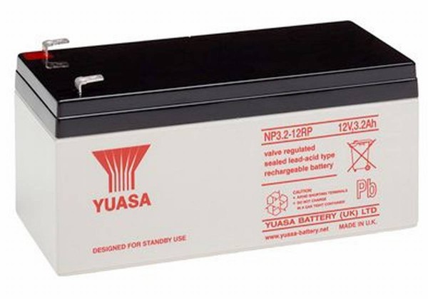 Yuasa NP3.2-12 3.2Ah 12V lead battery / AGM NP 3.2-12