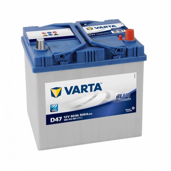 Varta BLUE Dynamic 560 410 054 3132 D47 12V 60Ah 540A/EN car battery, Starter batteries, Boots & Marine, Batteries by application