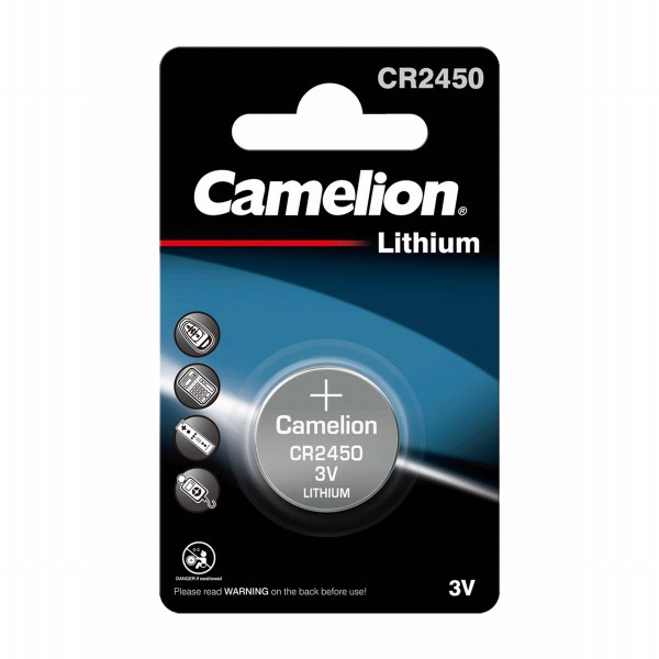 Camelion CR2450 Lithium button cell (1 blister)