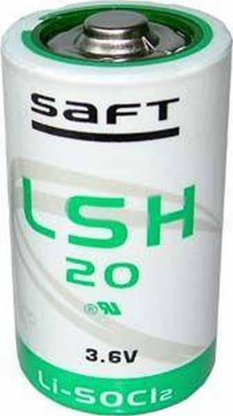 Saft LSH20 ER-D Industrial cell Lithium thionyl chloride Battery