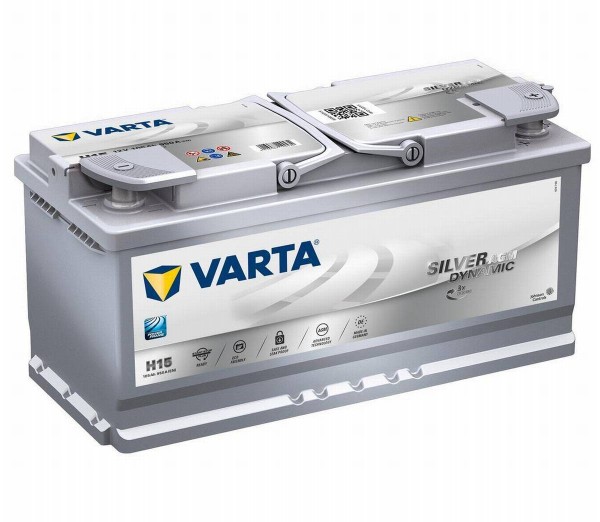 Varta Start-Stop Silver Dynamic AGM 605 901 095 H15 12V 105Ah 950A/EN Starter battery