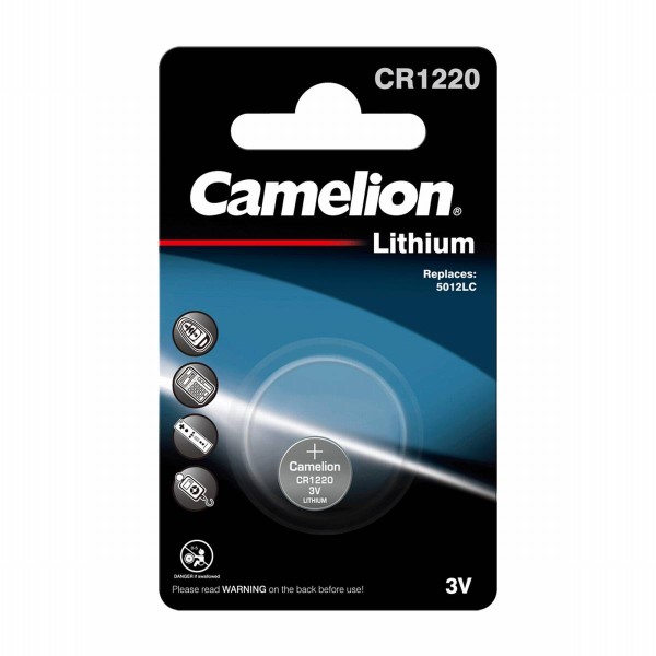 Camelion CR1220 Lithium button cell (1 blister)