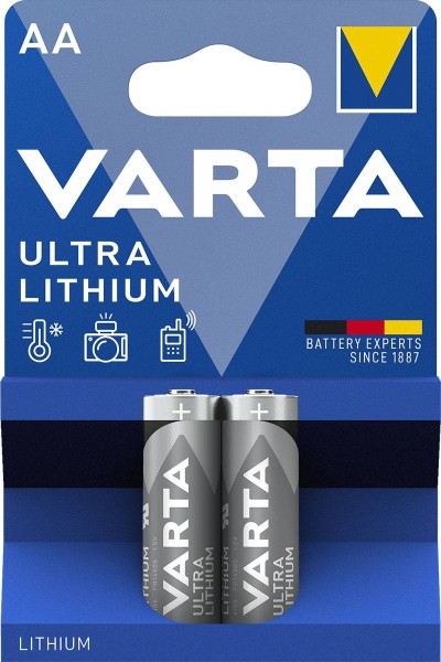 Varta Ultra Lithium battery L91 Mignon AA (pack of 2)