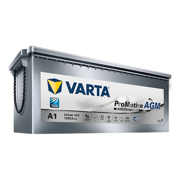 Varta Promotive AGM 710 901 120 A1 12Volt 210Ah 1200A/EN Starter battery