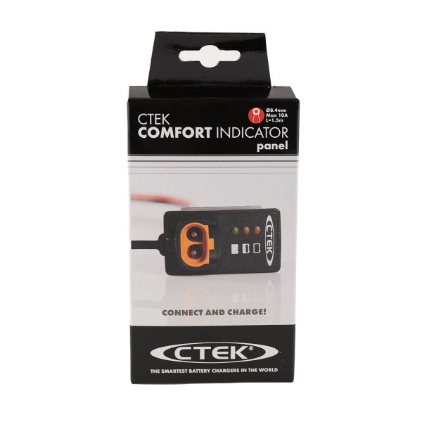 CTEK Comfort Indicator Panel M8 1.5 m Battery status indicator for battery charge status