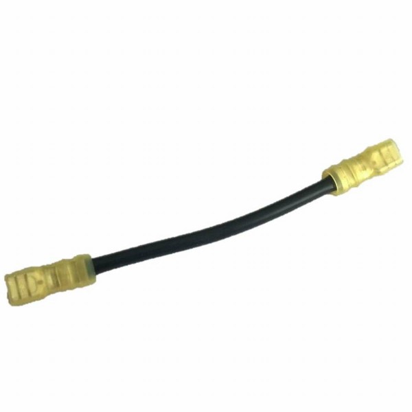 Q-Batteries connection cable / pole connector 6mm² 350mm FSH for Faston 6,3 F2