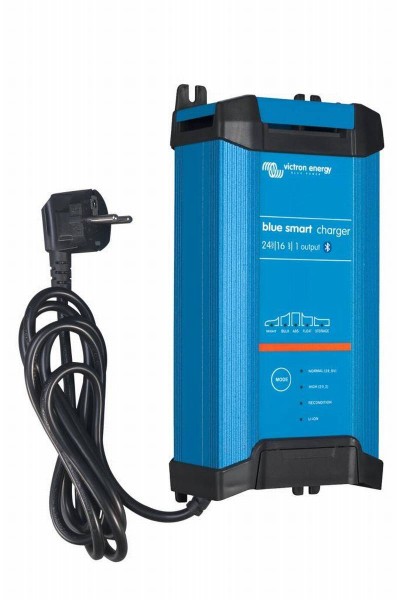 Victron IP22 24/16 (1) Blue Smart charger for lead and lithium batteries