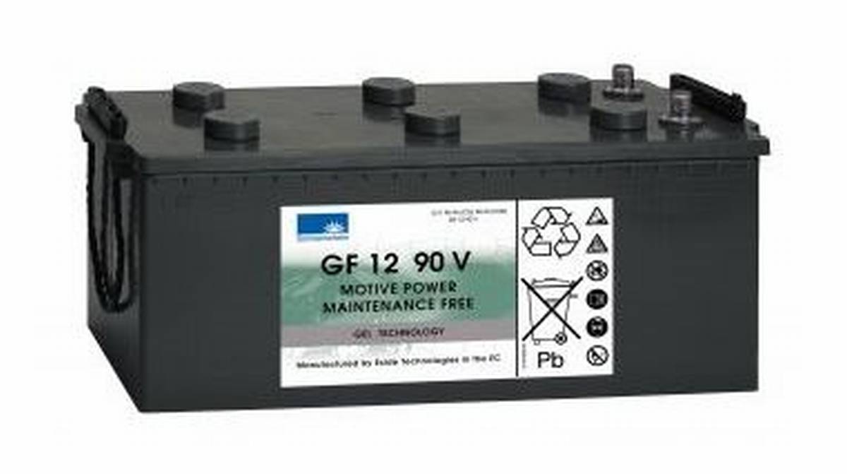 Exide Sonnenschein GF 12 090 V dryfit lead gel traction battery 12V 90Ah  (5h) VRLA, Lead Gel Batteries, Batteries