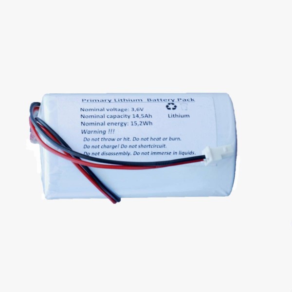 Battery Pack Lithium UHR-ER34615M 3,6V for Visonic Alarm System Siren 710 / 720 / 730