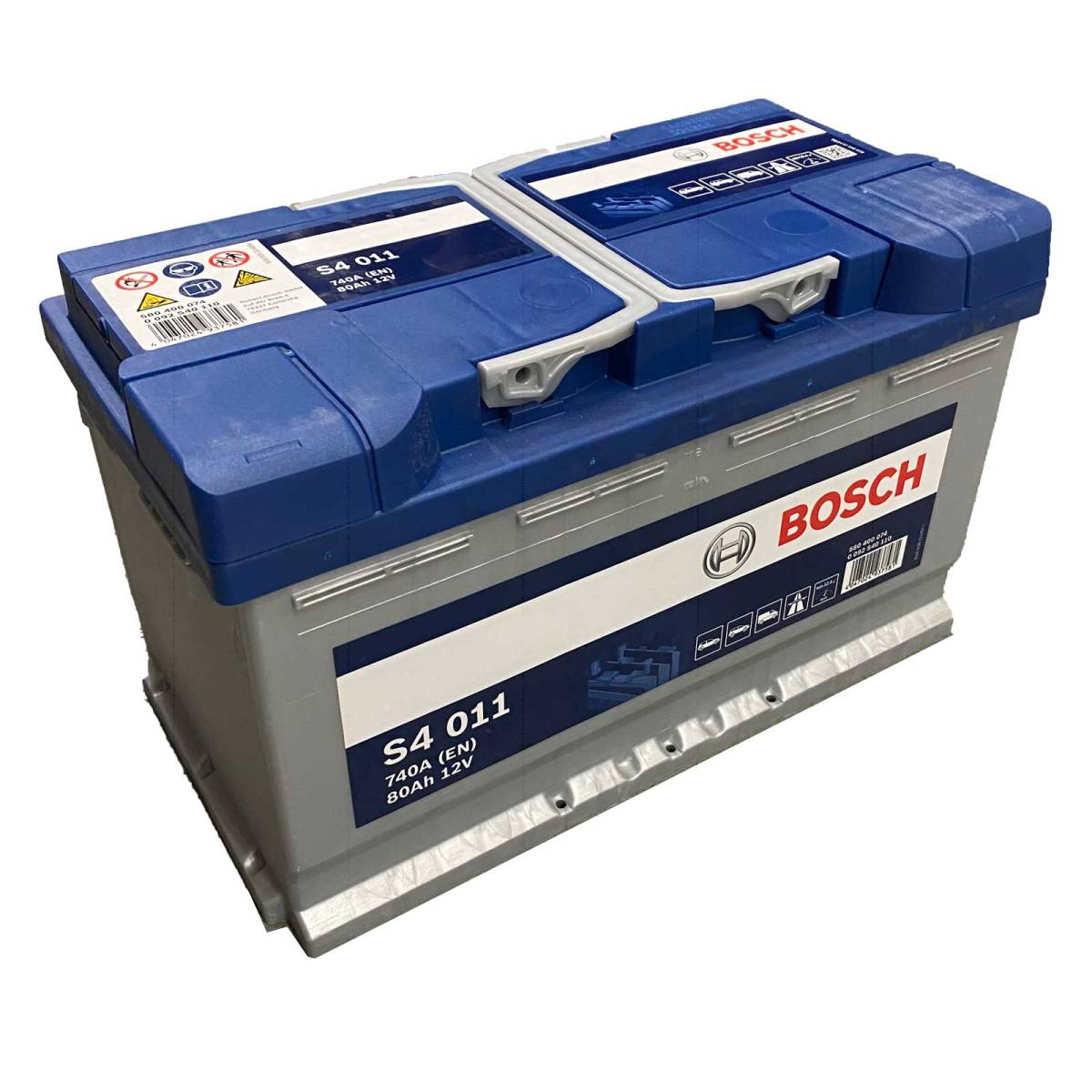 Bosch S4 011 Autobatterie 12V 80Ah 740A, Starterbatterie, Boot, Batterien für