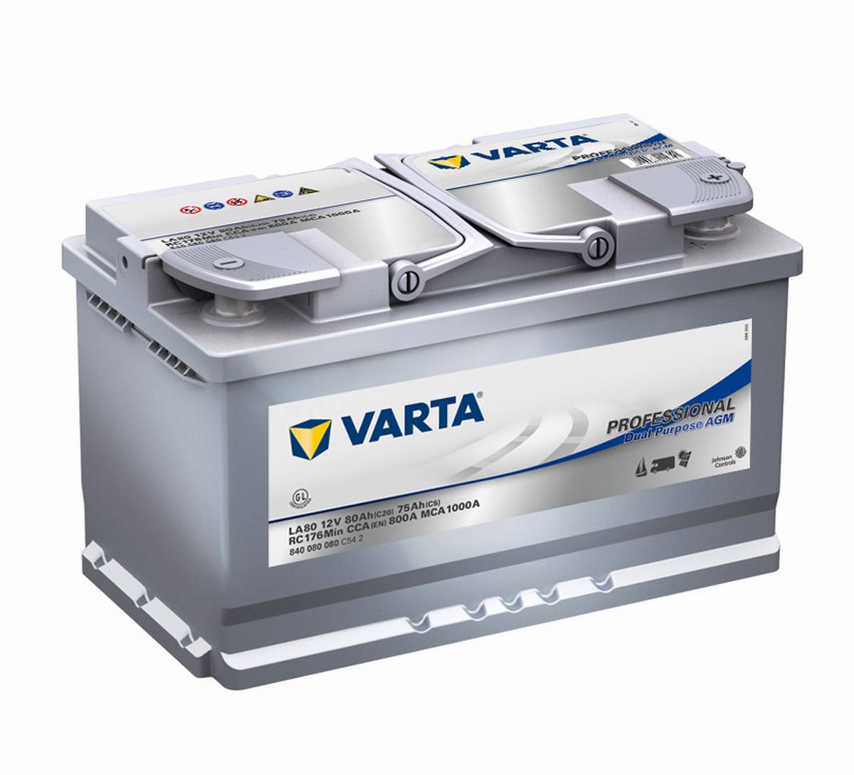 dræbe matchmaker definitive Varta LA80 Professional DP AGM battery 12V 80Ah 800A 840080080 | AGM  Batteries | Batteries | Akkusys.Shop International