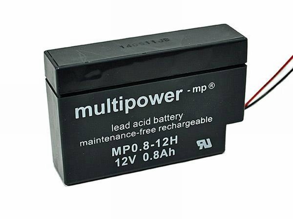 Multipower MP0,8-12 /12V 0,8Ah lead battery home & house