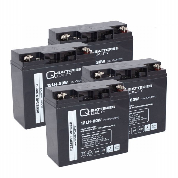 Replacement battery RBC11, RBC55 for UPS systems from APC 12V 18Ah